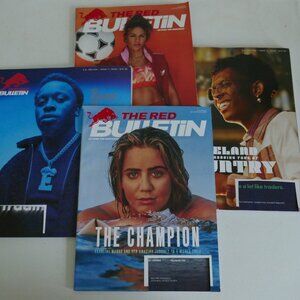 4 issues Red Bulletin magazine